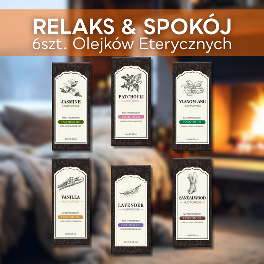 Zestaw Olejków Relaks & Spokój